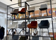 A chair display from AVANTI Mebeles.