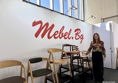 Maria Angelova from Bulgaria presented the chairs of Elimex - Ivan Radevski.