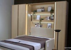 Lenart dedicated part of its booth to Bed Concept, highlighting how space-saving solutions continue to evolve into fully integrated design statements.