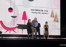 Lech Fabrics was among the winners of best stand of Meble Polska 2026.