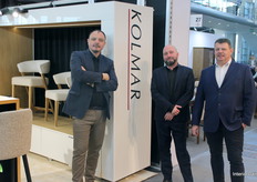 Representing Kolmar, from left to right: Lukasz, Maciej, and Waldemar.