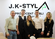 J.K-Styl's team photo at Meble Polska.