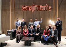Representing Wajnert, the award-winning team celebrated their success at Meble Polska, reflecting both innovation and excellence.