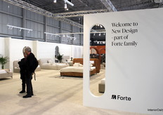 Visitors explored New Design, part of Forte, where the dedicated stand highlighted innovative bedding designs, offering a cozy contrast to Forte’s larger furniture showcase.