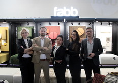 Representing Fabb over the course of Meble Polska, the team posed proudly at their stand.