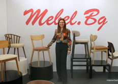 At Elimex’s booth, Maria Chakarska presented the brand’s newest collections to visitors.