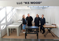 The LCC KS Wood team presented tables that transition seamlessly in both function and aesthetic.
