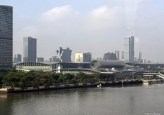 A photo taken from the bus on the way to the CIFF building, one image couldn’t fully capture the vast scale of the fairgrounds.