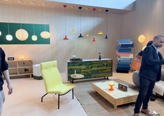 Another view of GERVASONI’s colorful and intriguing designs.