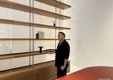 Designer Jose Perez explains the new collection from Punt Mobles.