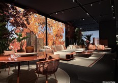 Talenti has recently also introduced an outdoor collection, as seen here. Almost indistinguishable from indoor.