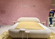 This bed is also new from Caracole and attracted a lot of attention. Second time they attending the Salone del Mobile fair.