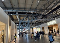 Glimpse at one of the halls...