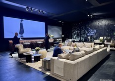 View into the stand of Formitalia.