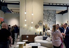 View of the stand of the Italian company Bizzotto.