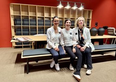 In the middle Patricia with her colleagues from the Spanish company Vical, attending for the first time as exhibitor.