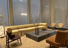 Also a new sofa and armchairs from the Danish brand.