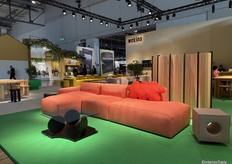 Colorful bench by Wekino.