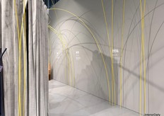 The wall at Ton's stand shows the story behind the company, dated back 160 years ago.