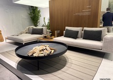 Gloster's outdoor collection, which each collection a different European Designer, such as Henrik Pedersen for the Wrap collection.