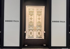 Boiserie Italia's front-side of their stand.