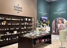 Fürstenberg's stand, including their brand, Sieger.