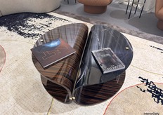 SICIS introduced one of its newest table designs, highlighting the refinement of Italian design and artisanal craftsmanship.