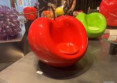 This view captured Bull & Stein’s creations from another angle, emphasizing their ability to function as both art and seating.