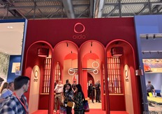 The entrance to Oido’s stand stood out with its colourful and inviting design.