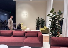 Another angle of Soft Line’s booth showcased its interesting designs in colourful fabrics.