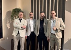 The Polish gentlemen from Form at Wood. From left to right: Łukasz, Kamil, Mateusz and Michał.
