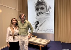 At the Swedish pavilion, Fri Form, a family-run Swedish company, presented Elsa Stackelberg’s latest design, led by owners Janina and Gustaf.