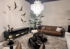 Gabba, a Turkish brand, exhibited a luxurious collection with a focus on minimal, clean surfaces and design.