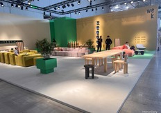 Wekino, one of the few Korean companies, was presented in a brief glimpse, highlighting its focus on shapes, design, and bright colours.