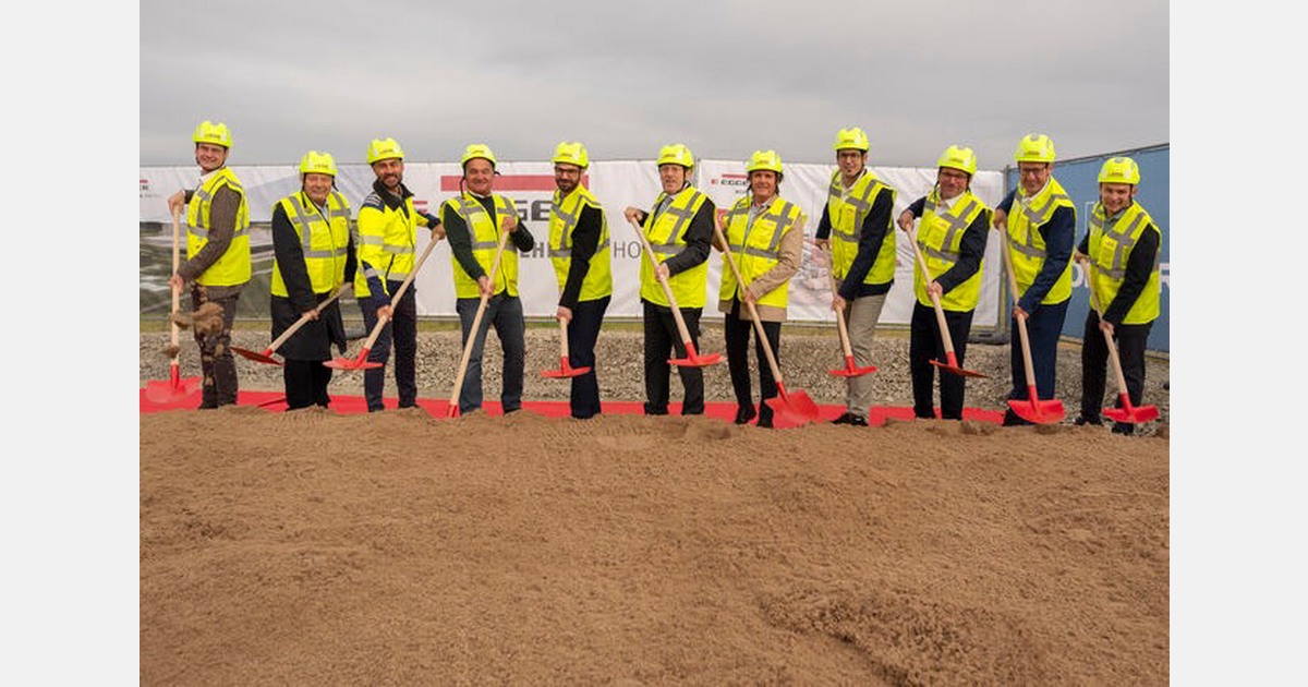 EGGER breaks ground on €200 million investment in Germany