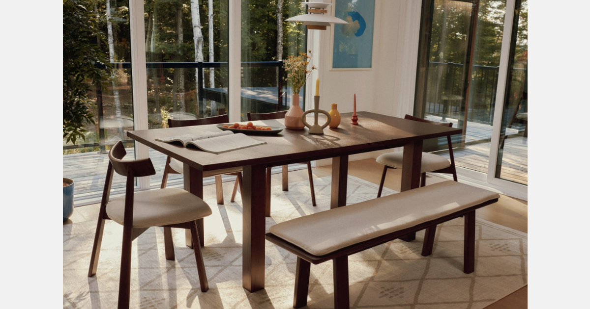 Furniture brand Cozey expands into the dining room