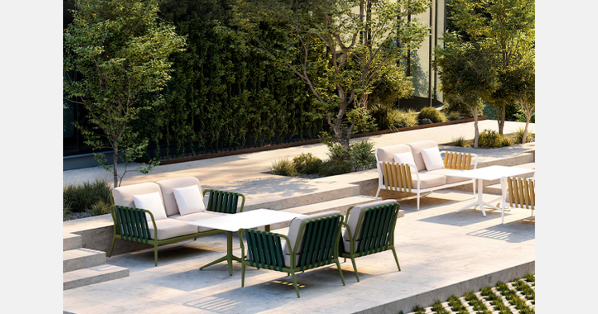 Ribbons by Diablaa presents new era of contract outdoor design