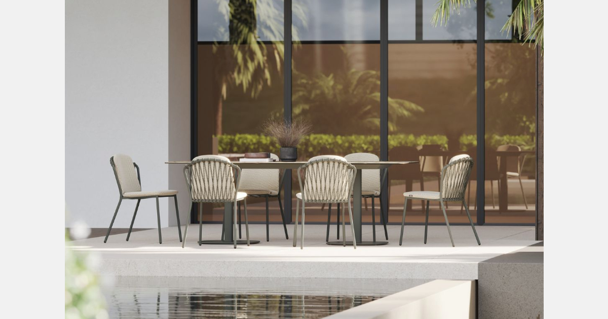 Musola debuted Horta Table and Mediterranean hybrid design