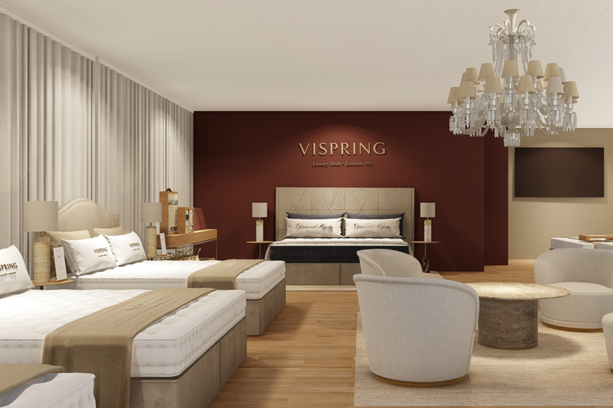 Vispring marks 125 years with Washington D.C. flagship showroom