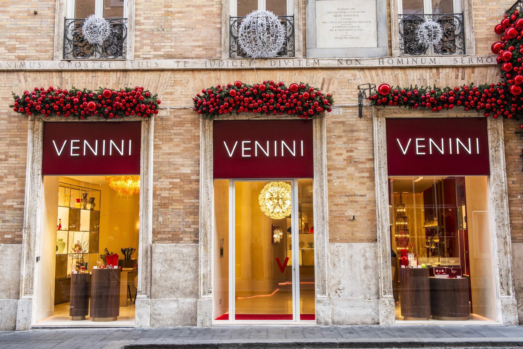 Venini opens first flagship store in Rome