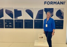 Chantal van Heuvelen van Formani, who showed their door fittings for the first time at Design District.