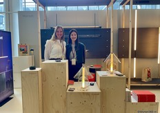 Alexandra Box met Renée Spier Busman from the Spanish company Marset, who were present at the fair for the first time.