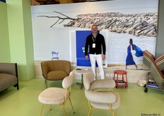 Edwin van den Berg at the collection of Infiniti.