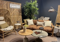 Ook Cane-Line was also one of the newcomers and presented the new Teak Sofa with outdoor fabric there. This can also be used for indoor.