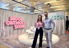 Pam Roelands and Bart Maas from exsta.