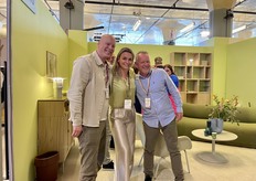 Jurriaan Duijkers, Manon Lieven, and Jan-Hein Vogel from Muuto.