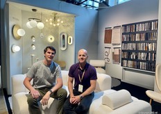 Pim Bakker from Fourmost Agency met Søren Murmann who presented the brands NORR11, Nuura, and Linie Design.