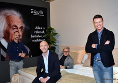 The team at Equilli NV, with, from left to right, Wim Lenderts, Vincent Verhaert, Alex Schonewille and Dennis Poffers, is fully committed to scientific expertise, personalisation and service.