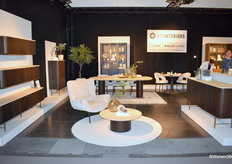 And take a look at the stand of DTP Interiors, which introduced a new furniture concept of TV cabinets in two versions, made from reclaimed teak.