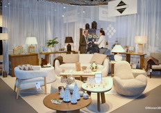 Jacques Flamant of JF The Reborn Home in conversation with a visitor